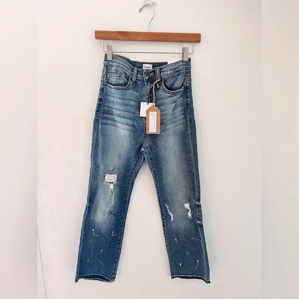 NWT Sneak Peek Micro Flare Denim Pants - Size 3/ 26 - Picture 1 of 4
